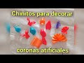 Chinitos para coronas artificiales para el día de los difuntos