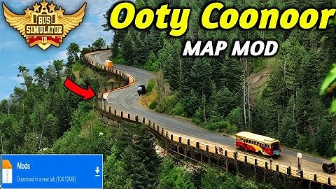 Map Mod Bussid 4.2 - Released OOTY Coonoor Hill Map Mod For Bus Simulator Indonesia।Bussid Mod Map