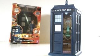 DOCTOR WHO 10th Doctors Flight Control Tardis Toy Review | Votesaxon07