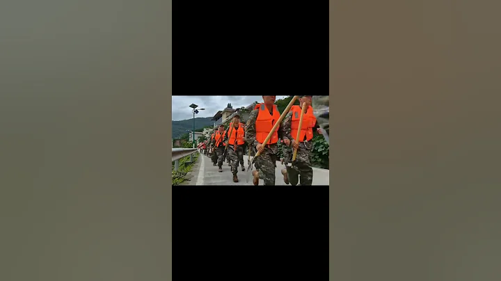 武警官兵全力投入四川漢源山洪泥石流災害救援  #感人 #shorts  #分享 #推薦 #video - 天天要聞
