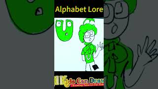 Vẽ Alphabet Lore U U Alphabet Lore How To Draw Easy