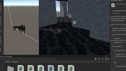 Making Minecraft but I am dumb Occlusion Culling Test 01 (in unity)
