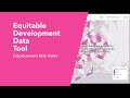 About the Equitable Development Data Tool