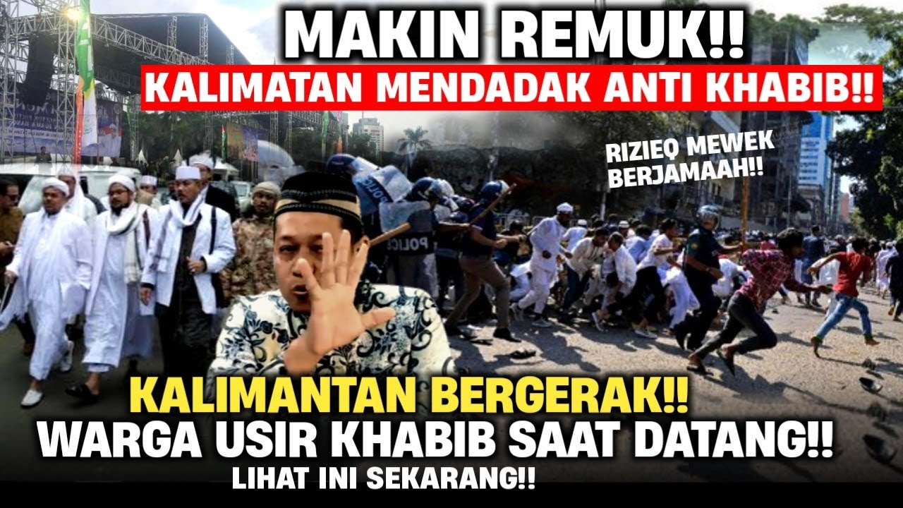 🔴KHABIB REMUK DI KALIMANTAN DI USIR WARGA SAAT DATANG 2026 SEMUA TERSADARKAN