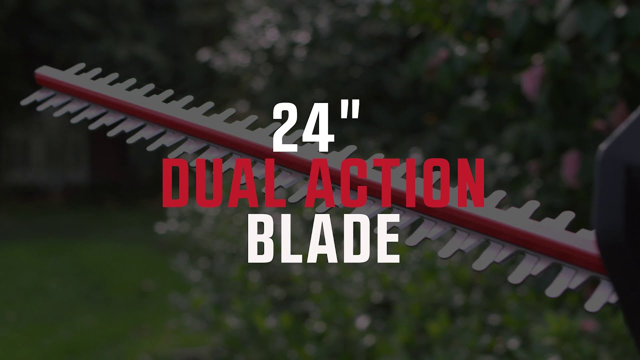 SKIL® (24") PWRCore 40™ Cordless Hedge Trimmer Kit Overview