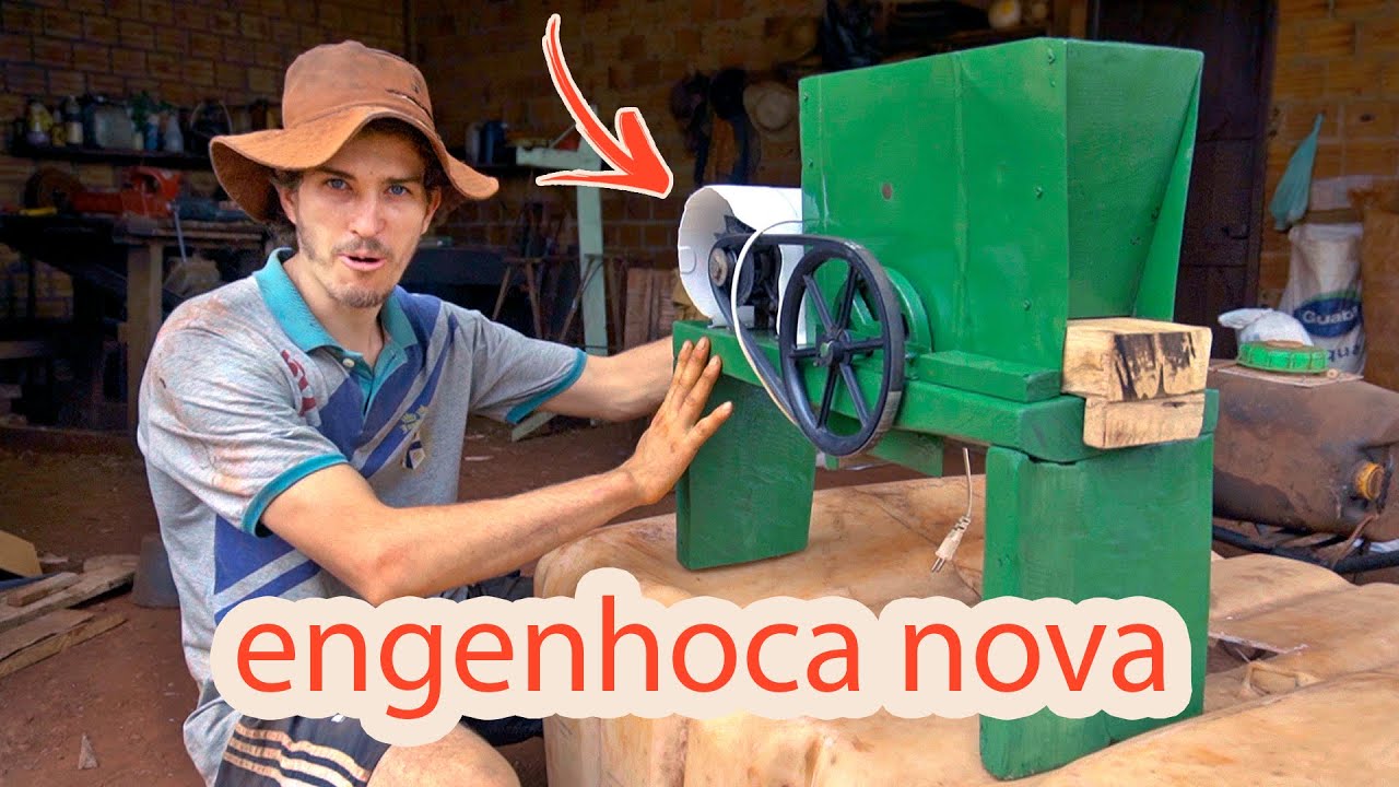 Atenção: isso sim é liberdade - ralador com empurrador caseiro