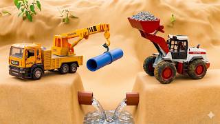 Creative Mini Engineering Builds | Making Tiny Excavators, Trucks and Road Construction Scenes
