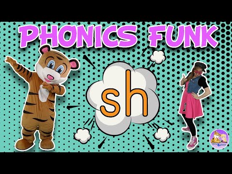 Blends & Digraphs | Phonics songs for kids | Phonics Funk | 'sh' sound | Pevan & Sarah