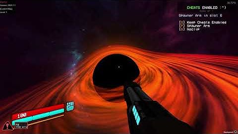 ULTRAKILL CUSTOM LEVEL /// RAYMARCHED BLACK HOLE