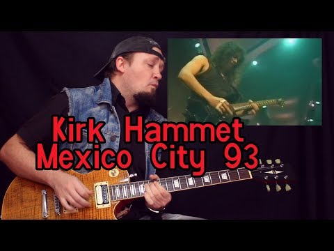 Видео: Искусство Кирка Хаммета! СУПЕР быстрая вертушка с Live Mexico City 93! Разбор!