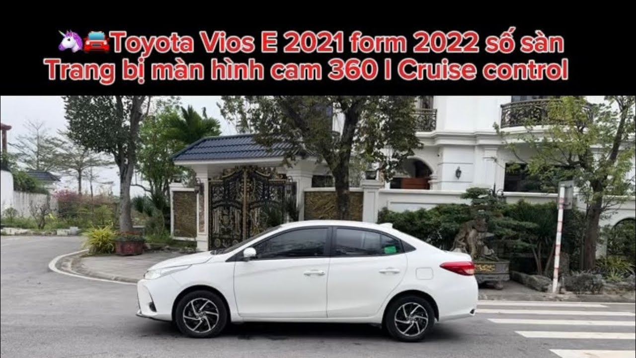 💫🚘Vios E 2021 số sàn màu trắng đẹp l trang bị nhiều đồ xịn l cam 360 l Cruise control l 0977.331.662