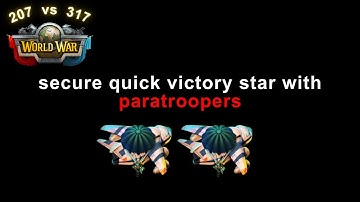 How to attack stronger enemies in war | Mortar | Artillery | Paratrooper | Dominations Guide