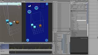 Tetris 3D delegate coroutine bug analysis screenshot 5