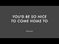 YOU'D BE SO NICE TO COME HOME TO chord progression - Jazz Backing Track Play Along