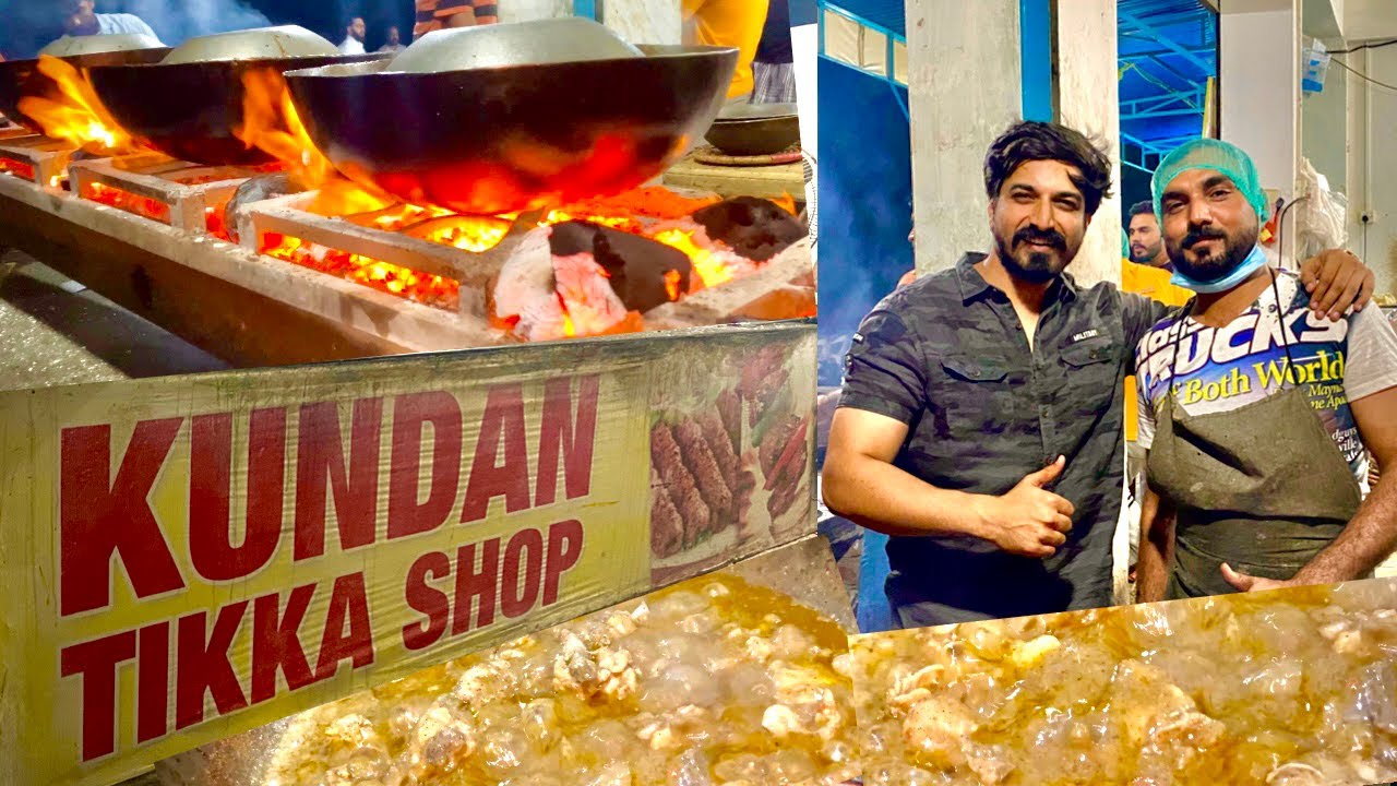 BEST CHICKEN KARAHI IN LAHORE | KUNDAN KOYLA KARAHI TOWNSHIP | HIDDEN FOOD GEMS IN LAHORE 2022 |