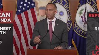 LIVE NOW: House Democratic Leader Hakeem Jeffries holds a press conference