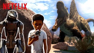 Dinosaur Hostage Mission  Jurassic World Camp Cretaceous | Netflix After School