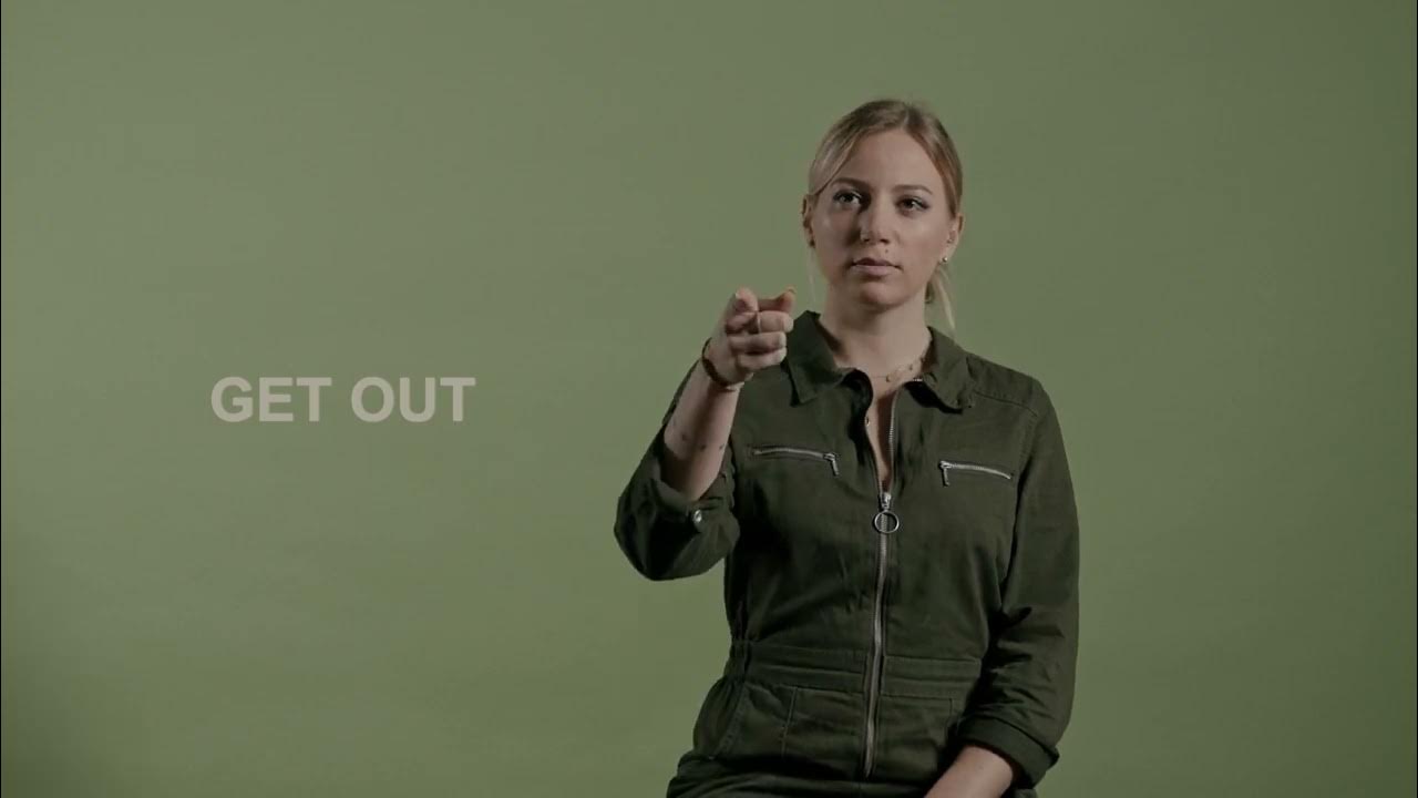 Get Out ASL Basics American Sign Language for Beginners YouTube