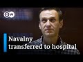 Russian prison service transfers Alexei Navalny to hospital | DW News