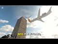 What Happens When a Plane Hits a Building? 😱🏢 Physics Explained 👉 #aviation #aerospace #technology 