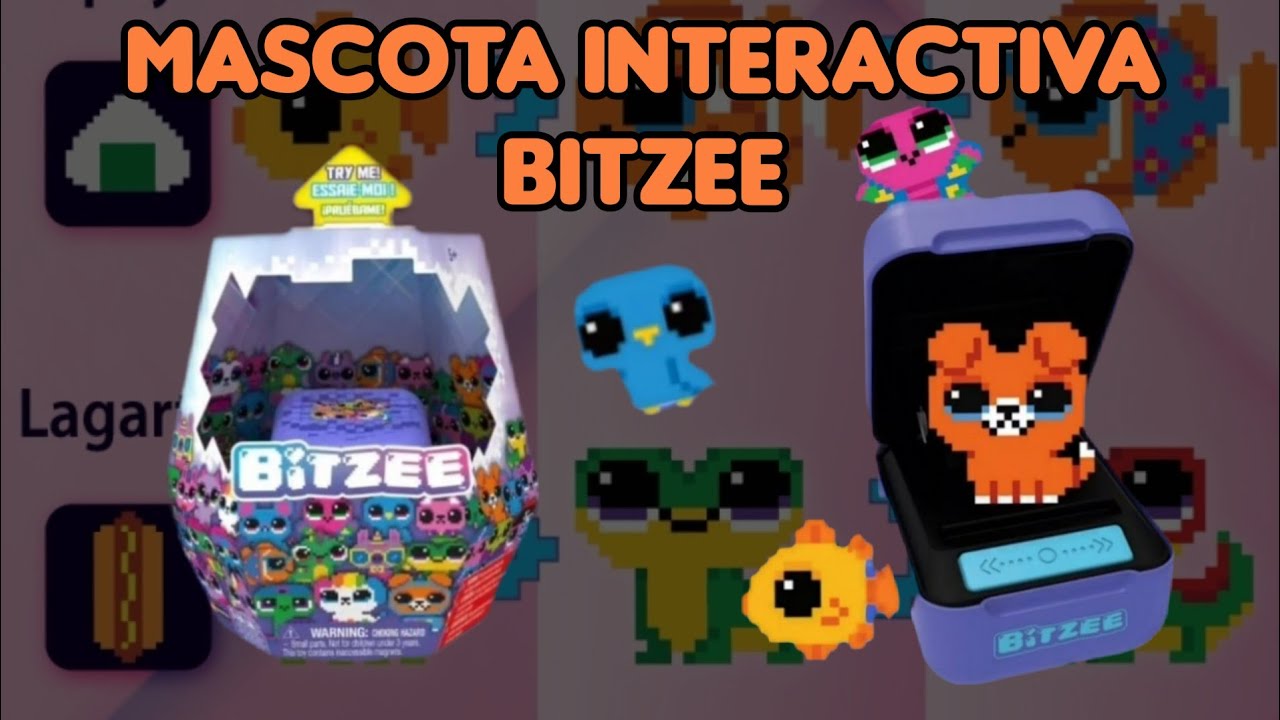 BITZEE - Juguete Mascota INTERACTIVA Digital - Juego Interactivo