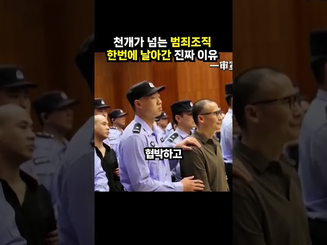 천개가 넘는 범죄조직 한번에 날아간 진짜 이유 (이슈딸깍)