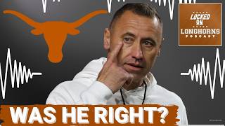 WOW: Steve Sarkisian JUST Went NUCLEAR on the CFP's Biggest Problems | Texas Football