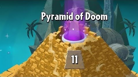 Plants vs Zombies 2 - Pyramid of Doom Level 11 to Level 20