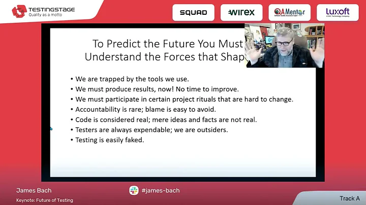James Bach | Keynote: Future of Testing