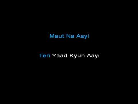 Lambi Judai Karaoke With Lyrics