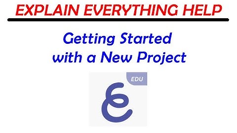 Learning Explain Everything - Basic Introduction