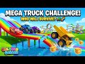 Mega Truck Challenge on Rainbow Roads! 🚛🌈 #transporting #fs22 #gaming #asmr