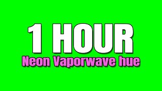 01FE01 Electric Green 1 hour long video