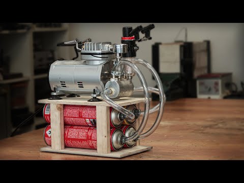 Video: DIY selvfremstillet kompressor