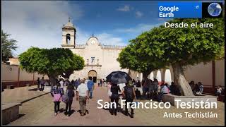 Parroquia de San Francisco Tesistán desde el aire