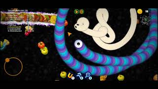 Worm Zone.io - Snake.io Gameplay Walkthrough - Calfindoor King 👑 - 25 Minutes compilation screenshot 2