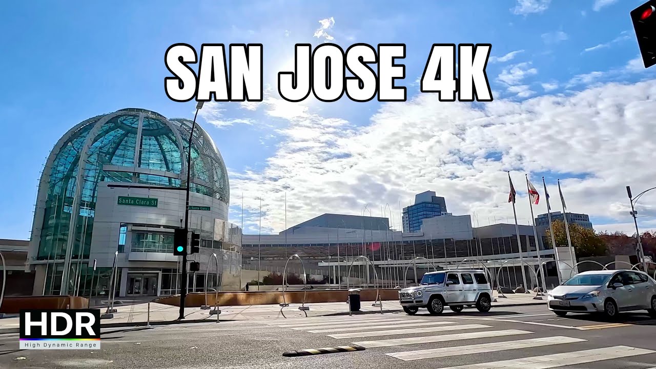 Downtown San Jose 4K Drive