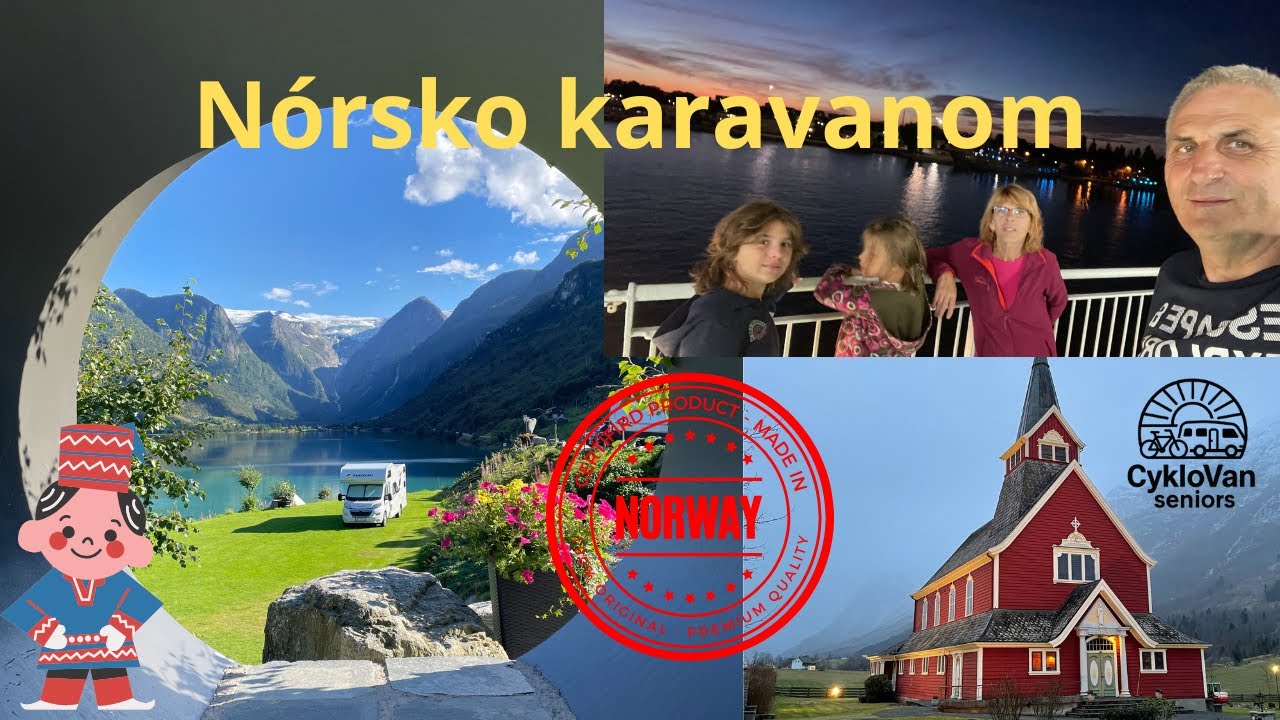 Nórsko 2023 karavanom