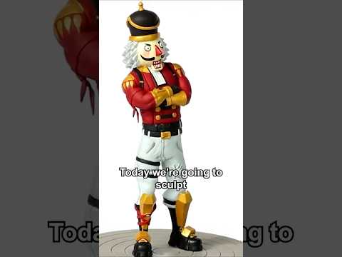 Sculpting Crackshot from Fortnite