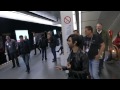 Conchita Wurst takes the metro to #Eurovision Grand Final