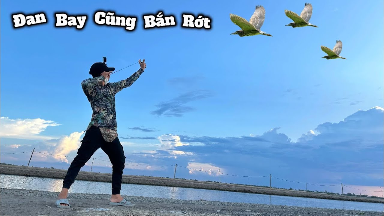 Tuấn nhỏ || Cùng Đảm Nguyễn Vượt Gần 100Km Để Đi Săn Vạc Bay Cùng Các Anh Em Ná Thủ Kiêng Giang