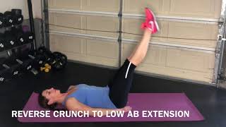 REVERSE CRUNCH TO LOW AB EXTENSION