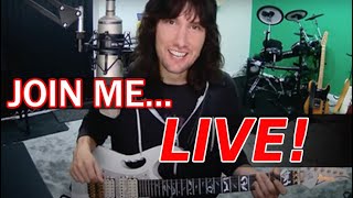 It's Tuesday night and time to GO LIVE! Let's see who's in the house tonight! \m/  🎸