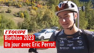 Biathlon 2023 - Un jour avec l'espoir français Eric Perrot