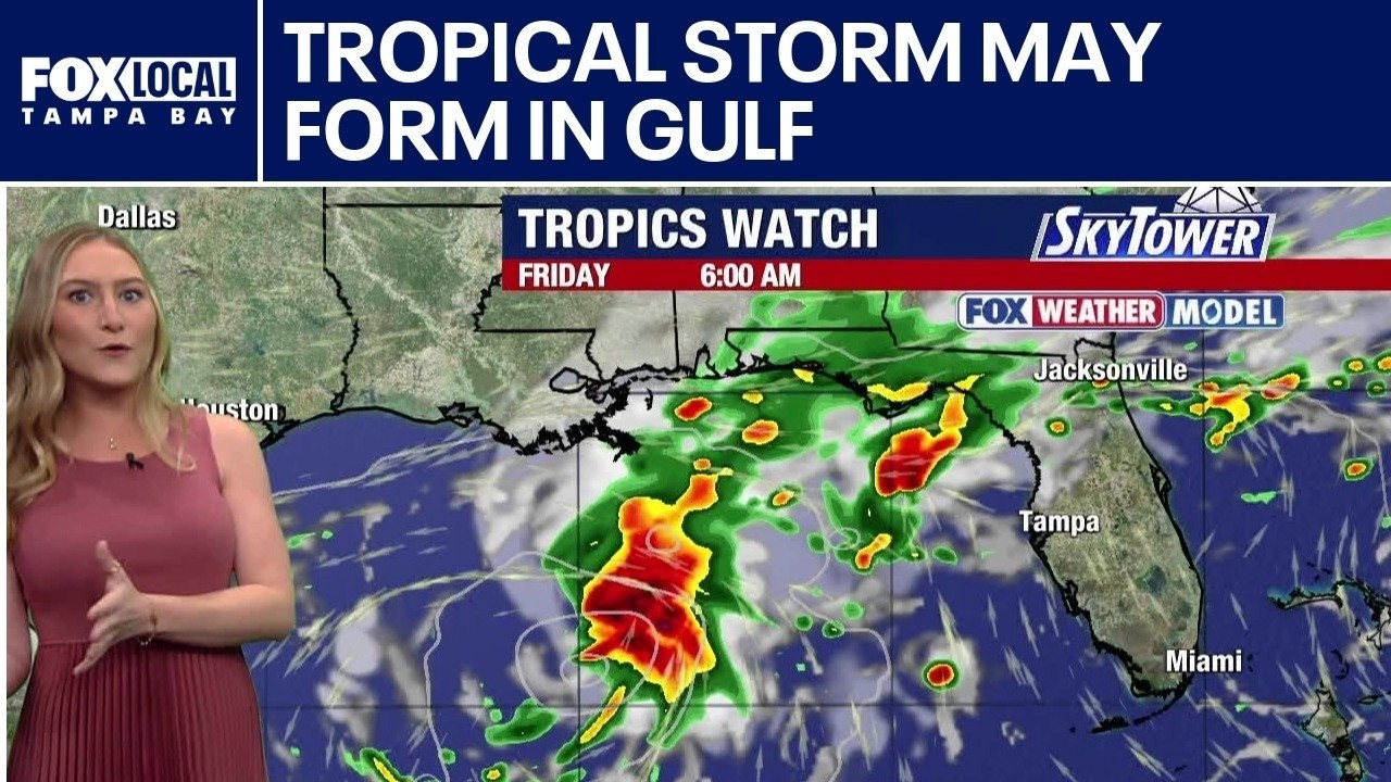 Tropical storm may form in Gulf
