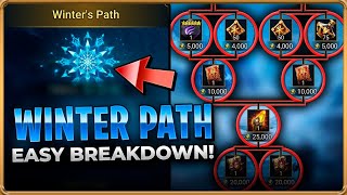 🚨BEWARE! PICK This Path... What You Can \& Can't Skip In The Winter's Path Event? Raid Shadow Legends