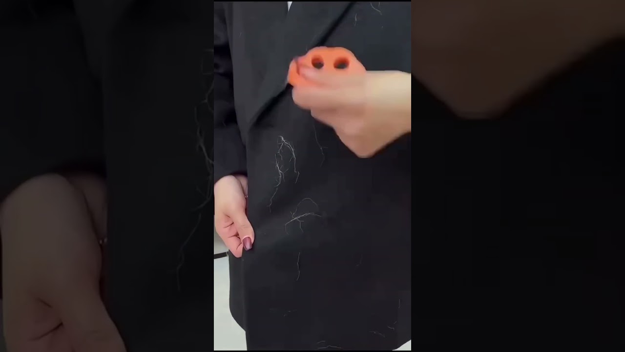 ✅ How to remove pet hair from clothes quickly. Laundry Static Pet Hair Remover Brush ( # 2893 )