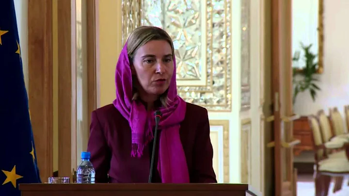 Iran: EU High Representative Federica Mogherini visit