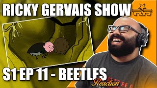 The Ricky Gervais Show Season 1 Episode 11 Beetles |REACTION|