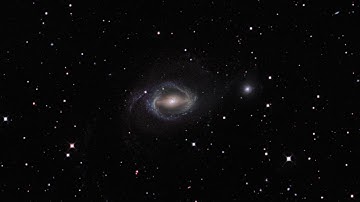 Zooming onto the galaxies NGC 1512 and NGC 1510